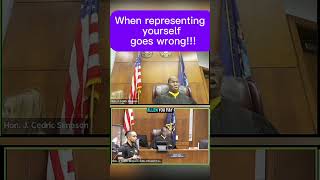 When representing yourself goes wrong with Judge Simpson  Courtroom Consequences 🥸😳😬 [upl. by Leirbma593]