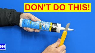 Tips for using your caulk gun [upl. by Smada979]