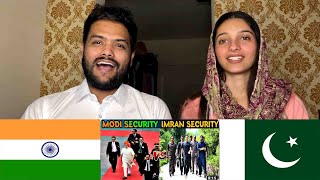 Modi Security amp Imran Khan Security  Indian Reaction [upl. by Rattan]