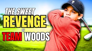 REVENGE of Tiger and Charlie Woods at the PNC Championship [upl. by Edette]