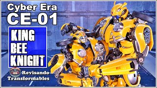 Cyber Era CE01 King Bee Knight Bumblebee Movie Oversized KO Trans Craft TC02 Beettle [upl. by Ikcin]