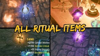 How To Obtain ALL RITUAL ITEMS In Citadelle des Morts NO NONSENSE GUIDE [upl. by Harmaning]