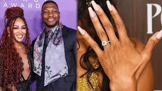 Meagan Good Buys Herself a 100K Diamond Ring [upl. by Maibach411]