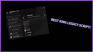 Best KIng Legacy Script  Auto Farm Auto raid etc [upl. by Scevour]