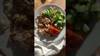 Salmon Tofu Recipe  Vegan Version Of Salmon Rice Trend [upl. by Box]