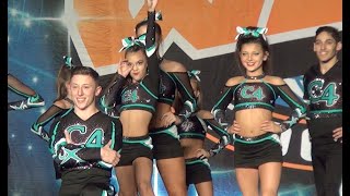 Cheer Extreme C4 BOMB SQUAD WSF 2015 Wins Summit Bid [upl. by Akcirre704]