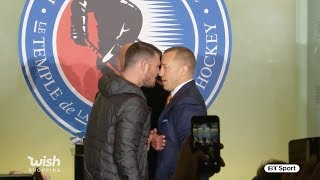 Bisping GSP is going to get f wiped out  UFC 217 Toronto press conference best bits [upl. by Atcliffe]