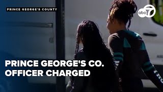 Prince Georges County officer charged with unauthorized use of a vehicle [upl. by Fiedling]