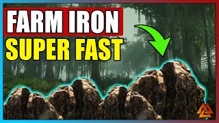 New World The BEST Iron Farming Route Make Gold and Level Crafting FAST [upl. by Ahto]