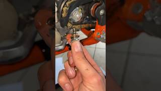 Ktm Exc 500 oil change after 152 mth🤔 shorts [upl. by Volotta]