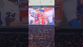 Broncos Fan Reaction to Finally Beating the Raiders football nfl broncos raiders [upl. by Fellows]