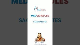 MEDCAPSULES  SAAG in Ascites  by DrKAdhiti shorts [upl. by Jesh]