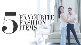 5 FAVOURITE FASHION ITEMS feat Fitria Yusuf [upl. by Nalahs]