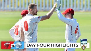 McSweeney Lehmann propel SA to droughtbreaking win  Sheffield Shield 202122 [upl. by Llenrac]