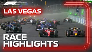 Race Highlights  2023 Las Vegas Grand Prix [upl. by Annocahs]