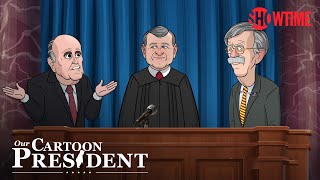 Cartoon Trumps Impeachment Trial Kicks Off Ep 301 Cold Open  Our Cartoon President  SHOWTIME [upl. by Oicram232]