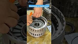 Disassembly of 5hp24 D drum automobile bmw540i bmwe39 e39540i [upl. by Irallih967]