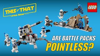 Are LEGO Star Wars Battle Packs Pointless [upl. by Horick]