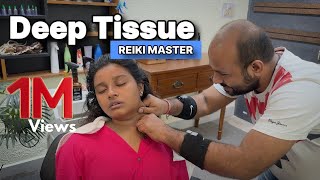 ASMR DeepTissue Head Massage With Neck Crack By ReikiMaster indianbarbersensoryoverload insomnia [upl. by Conlee]