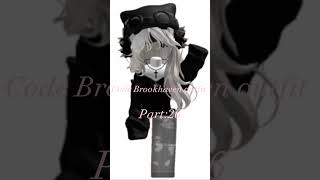 Code Brookhaven outfit Part26 like for Part27 brookhaven roblox shortvideo robloxedit bacisub [upl. by Jollanta]