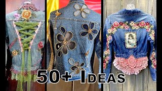 50 Jean Jacket Upcycle Ideas to Inspire Your Next Project [upl. by Thackeray]