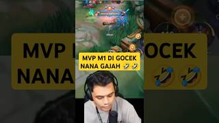 Oura MVP M1 Kena Gocek Nana Gajah🤣 shortvideo mobilelegends oura nanagajah fypage mlbbshorts [upl. by Ydeh]