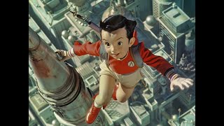 Astro Boy Live Action 1950s American TV Show Opening Theme Song [upl. by Odoric374]