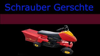 Rasenmäher Traktor Scooter Keilriemen einbauen Funktion Prüfen [upl. by Nidnerb]