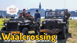 Bezoek het WOIIkampement  Waalcrossing 2024  80 jaar bevrijding Nijmegen [upl. by Odracir230]