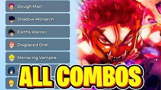 Every CHARACTER MOVESET COMBOS In Realm Rampage Roblox [upl. by Acinor]