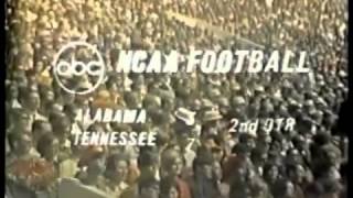 1968 Alabama Crimson Tide 9 vs Tennessee Volunteers 10 [upl. by Allimac35]