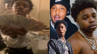 LIL RYE SAYS NBA YOUNGBOY GAS ANTI DA MENACE UP Li Rye  Overkill Anti Da Menace DISS REACTION [upl. by Ahtram]