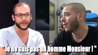 REACTION quotJE NE SUIS PAS UN HOMME MONSIEURquot [upl. by Atrebor]