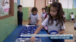 Senadores aprovam projeto de transparência pública na educação [upl. by Aihsemek]