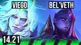 VIEGO vs BELVETH JGL  815  KR Grandmaster  1421 [upl. by Akemehc]