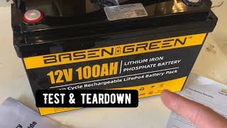 Basen🔋Green 12V 100AH LiFePO4 [upl. by Eelirem]