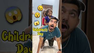 Baccho Ka Childrens Day 😵😱 400 minivlog ashortaday tranding shorts [upl. by Aicatsal]