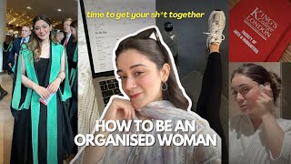 How To Be An Organised Woman  20 Habits To Reset amp Organise Your Life Before 2025 [upl. by Vierno64]