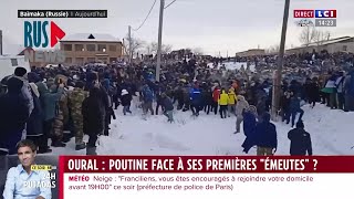 Russie  Vladimir Poutine face à ses premières quotémeutesquot [upl. by Rimas]