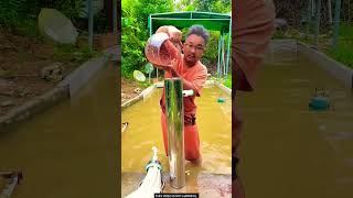 Clean Water 😱New Viral Gadgets 🥰 duet fishing experiment gadgets shorts [upl. by Powers]