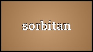 Sorbitan Meaning [upl. by Eseret470]