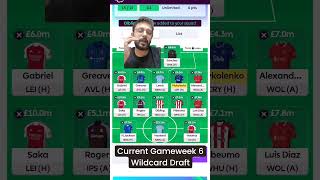 Laterisers Latest Gameeek 6 Wildcard Draft FPL fplcommunity fantasypremierleague [upl. by Rosse]