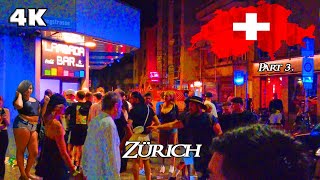 Zurich Nightlife Stroll 4K Exploring Langstrasse  Sodom amp Gomorrah The Heart of Swiss Nightlife [upl. by Amron]