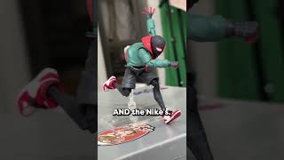 Sentinel Miles Morales REVIEW SENTINEL milesmorales spiderman spiderverse review figure toy [upl. by Ahsinom]