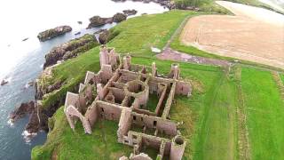 Slains Castle Aerial [upl. by Amitie805]