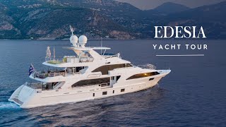 EDESIA  37M  121 BENETTI  Yacht for Charter [upl. by Nomad901]