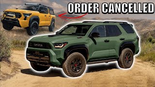 Im Buying The 2025 4Runner And CANCELLED My Trailhunter Order [upl. by Lipscomb]