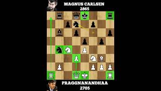 Rameshbabu Praggnanandhaa vs Magnus Carlsen  Chessable Masters 2022 [upl. by Akselaw]