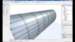 ArchiCAD 16 Workflow11  Trussmaker Fassade und Morphtool [upl. by Sanjay]