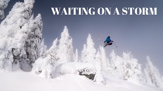 Waiting on a Storm  Ski Whitefish Montana  Whitefish Montana [upl. by Ihsir]